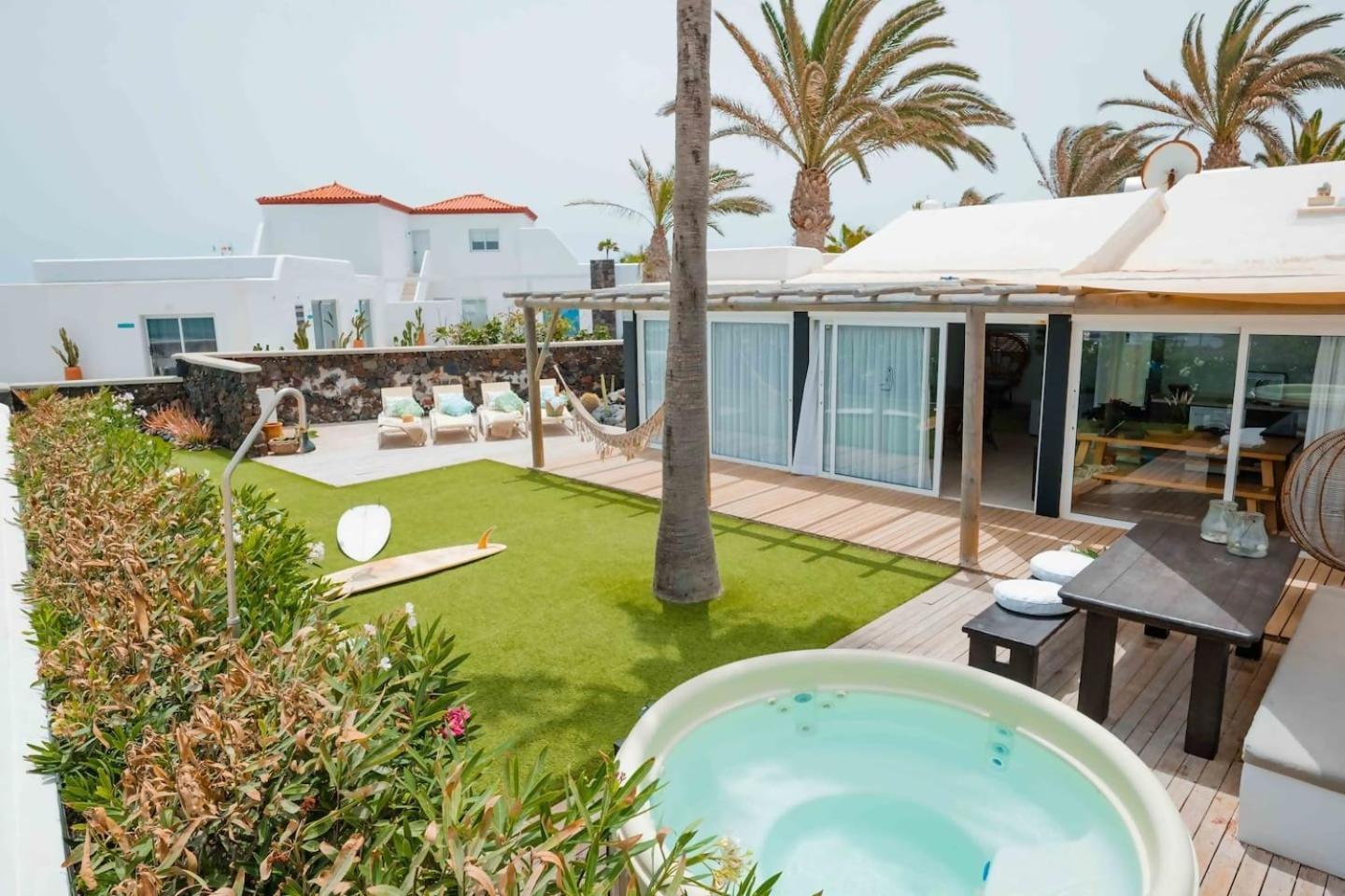 Villa Maluhia Frente Al Mar Y Jacuzzi Corralejo Exterior foto